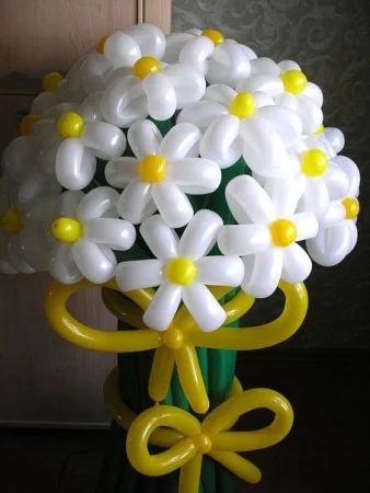 Лот: 4749670. Фото: 1. Ромашки, тюльпаны, розы, лилии... Воздушные шары