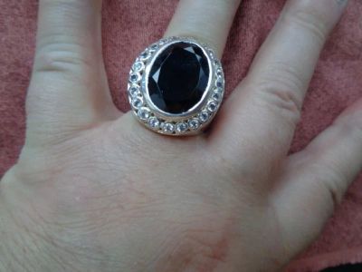 Лот: 10737563. Фото: 1. огромное кольцо перстень серебро... Кольца, перстни