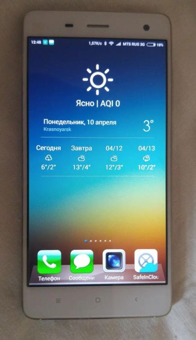Лот: 9443341. Фото: 1. Xiaomi Mi4. Состояние нового... Смартфоны