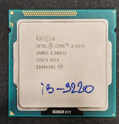 Лот: 25407958. Фото: 1. Процессор Intel Core i3-3220 3... Процессоры
