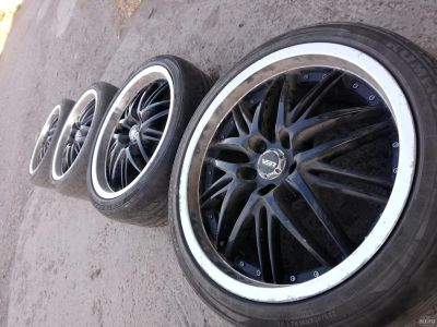 Лот: 13847993. Фото: 1. Комплект литых дисков VSR R18... Диски