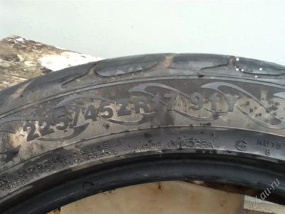 Лот: 2225062. Фото: 1. Резина пара Kumho 225/45/R17. Шины