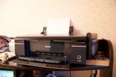 Лот: 4172755. Фото: 1. Струйный принтер Epson T50 с СНПЧ... Струйные принтеры