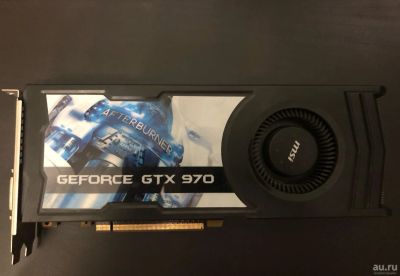 Лот: 16971948. Фото: 1. Видеокарта MSI GeForce GTX 970. Видеокарты