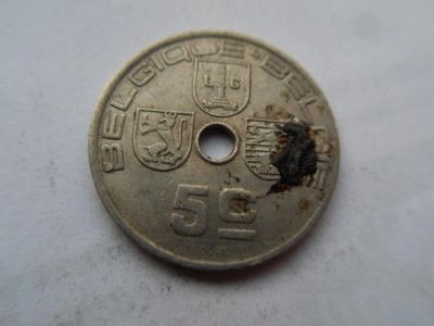 Лот: 10868499. Фото: 1. Бельгия 5 сантимов 1938. Европа