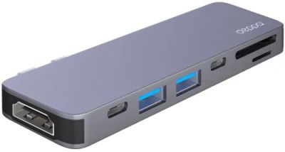 Лот: 24660297. Фото: 1. Адаптер Deppa для MacBook 7-в-1... Другое (компьютеры, оргтехника, канцтовары)