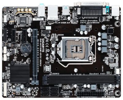 Лот: 6919156. Фото: 1. Gigabyte GA-H110M-DS2 DDR3 новая. Материнские платы