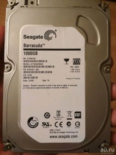 Лот: 13054760. Фото: 1. Продам жеский диск от компьютера. Жёсткие диски (HDD)