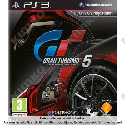 Лот: 3332856. Фото: 1. Gran turismo 5 PS3 на русском... Игры для консолей