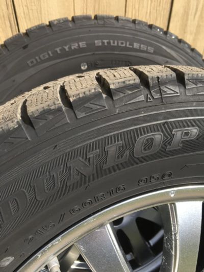 Лот: 19477855. Фото: 1. 215/60/16 Без пробега Dunlop wintermaxx... Шины