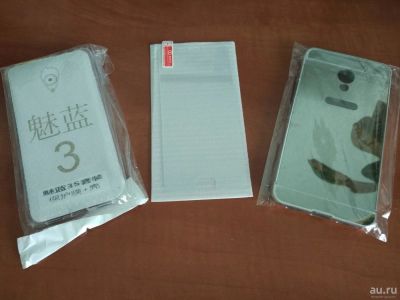 Лот: 8725008. Фото: 1. Защитное стекло на meizu m3s... Защитные стёкла, защитные плёнки