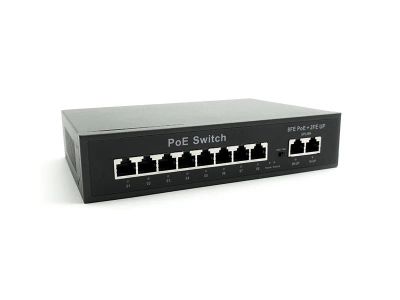 Лот: 17552760. Фото: 1. Коммутатор EL S-10/8PA 8 портов... Видеонаблюдение