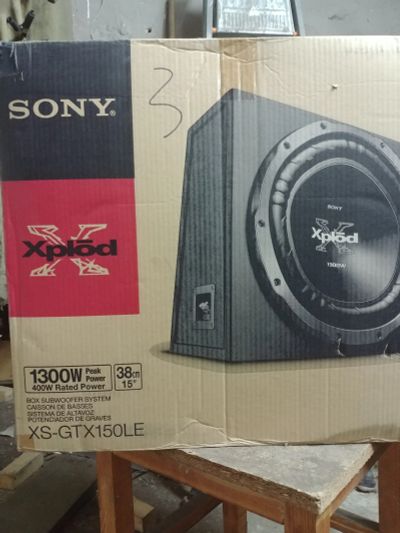 Лот: 15768599. Фото: 1. Сабвуфер Sony. Сабвуферы