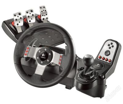 Лот: 1571763. Фото: 1. Руль logitech g27. Рули, джойстики