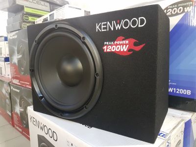 Лот: 13457180. Фото: 1. Новый Kenwood KSC W1200T З/Я 300Вт. Сабвуферы