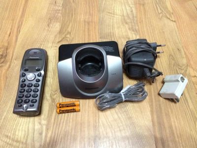Лот: 3894065. Фото: 1. радиотелефон panasonic kx tg1105. DECT и радиотелефоны