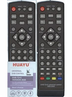 Лот: 18723569. Фото: 1. Пульт Huayu DVB-T2+TV DVB control... Пульты ДУ