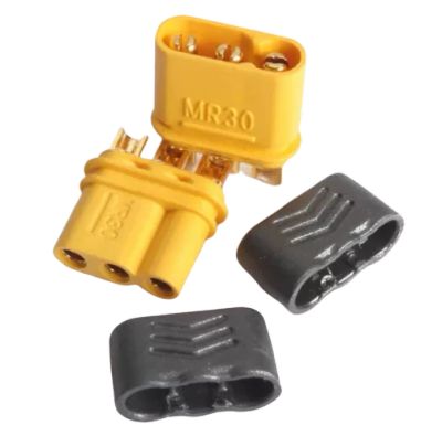 Лот: 17510632. Фото: 1. Разъем MR-30 3pin, 30А (папа-мама... Разъёмы