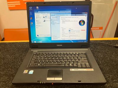 Лот: 18212805. Фото: 1. Б\У ноутбук Toshiba Satellite... Ноутбуки