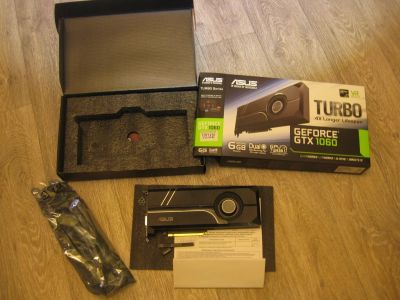 Лот: 12723847. Фото: 1. Asus gtx 1060 6g. Видеокарты