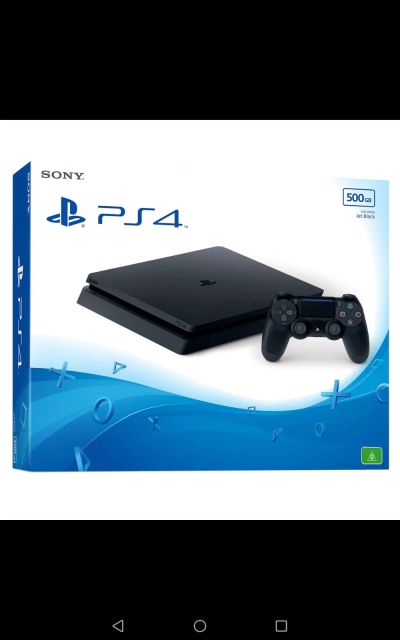 Лот: 18799986. Фото: 1. Пс4 слим, ps4 slim. Игровые приставки, консоли