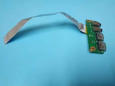 Лот: 16423882. Фото: 1. Б/У плата с разъемами USB, Audio... Печатные платы