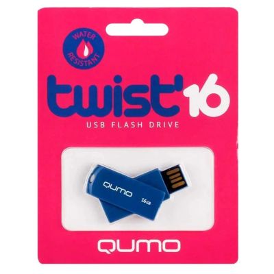 Лот: 15884516. Фото: 1. Флэш накопитель USB 16 Гб Qumo... USB-флеш карты