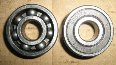Лот: 2555526. Фото: 1. Подшипник 6201RS (закрыт резиной... Запчасти