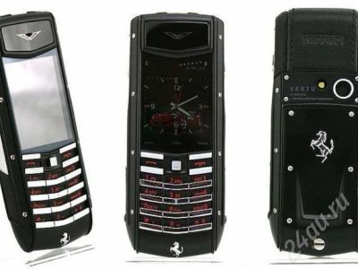 Лот: 421908. Фото: 1. Vertu Ferrari x5. Кнопочные мобильные телефоны