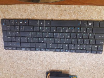 Лот: 17277670. Фото: 1. Клавиатура Asus k50. Клавиатуры для ноутбуков