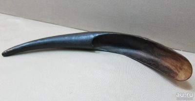 Лот: 17453441. Фото: 1. Ложка-лопатка из рога,XIX-XX век... Аксессуары