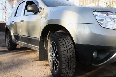 Лот: 9760211. Фото: 1. Рено Дастер Брызговики Renault... Детали тюнинга