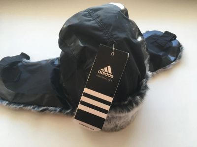 Лот: 11037327. Фото: 1. Шапка ушанка Adidas Climaproof. Головные уборы