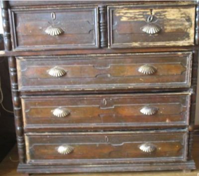 Лот: 17139055. Фото: 1. Комод старинный антикварный. Комоды