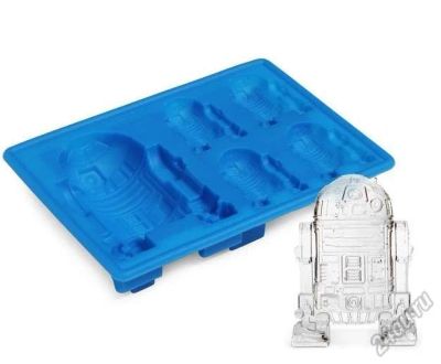 Лот: 5955545. Фото: 1. Формочки для льда и конфет "R2D2... Формы для запекания, выпечки