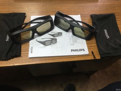 Лот: 13369158. Фото: 1. 3D очки Philips PTA02/00. 3D-очки