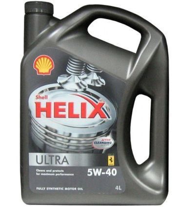 Лот: 10666929. Фото: 1. Shell Helix Ultra, 5W40, 4L(масло... Масла, жидкости