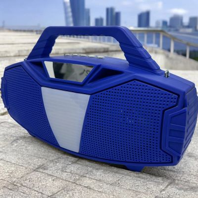 Лот: 25066710. Фото: 1. Колонка CH-M89 синий (Bluetooth... Портативные, беспроводные колонки