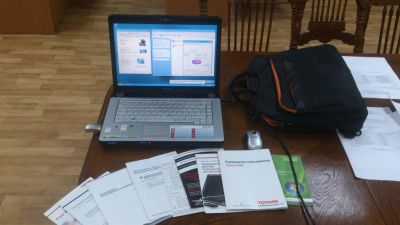 Лот: 6641198. Фото: 1. продается ноутбук Toshiba Satellite... Ноутбуки