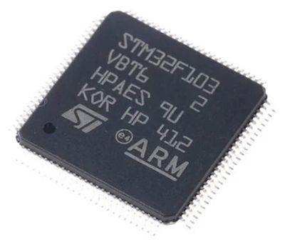 Лот: 13971099. Фото: 1. STM32F103VBT6 (ARM, STM, STM32... Микроконтроллеры