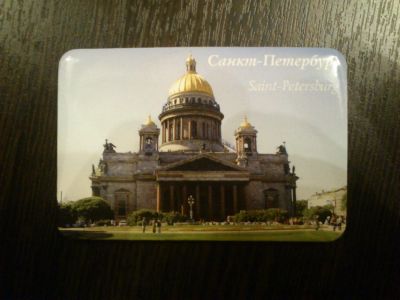 Лот: 3587378. Фото: 1. Магнит на холодильник: Санкт-Петербург. Магниты сувенирные