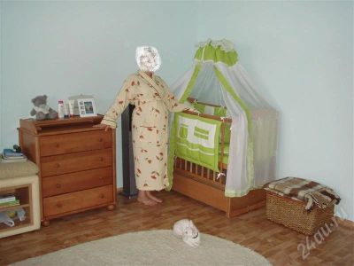 Лот: 480769. Фото: 1. Кроватка + комод с пеленальным... Другое (дети растут)