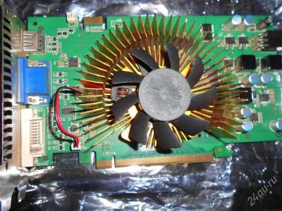Лот: 1970744. Фото: 1. Видеокарта PCI-E 512МБ Palit GeForce... Видеокарты