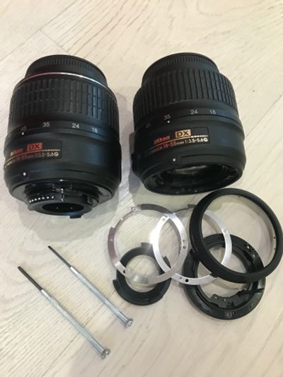 Лот: 11690895. Фото: 1. Nikon Nikkor 18-55mm 3.5-5.6G... Объективы