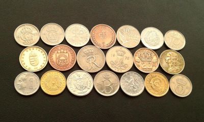 Лот: 9040101. Фото: 1. 20 монет Мира ( № 574 ) - Одним... Наборы монет