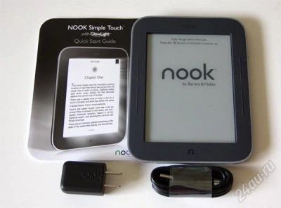 Лот: 2473208. Фото: 1. Электронная книга Nook Simple... Электронные книги