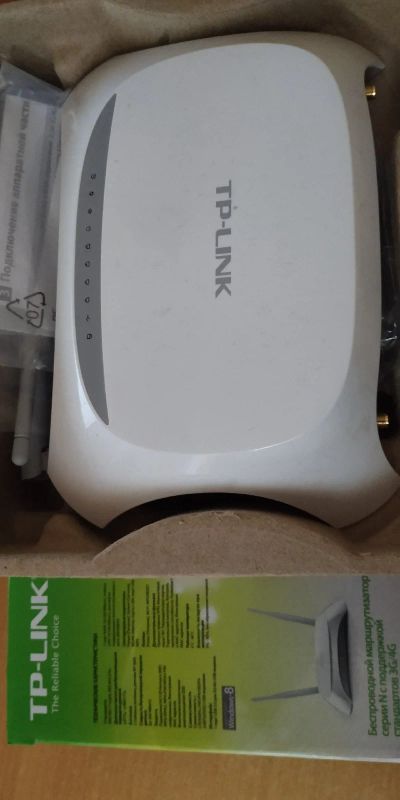 Лот: 16293702. Фото: 1. Wi-Fi роутер TP-LINK TL-MR3420. Маршрутизаторы (роутеры)