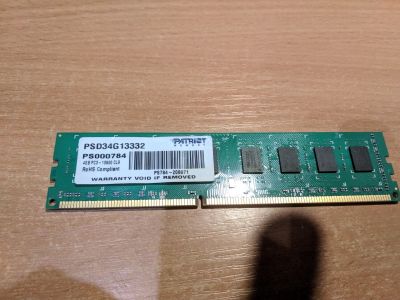 Лот: 15710193. Фото: 1. Оперативная память DDR3 Patriot... Оперативная память