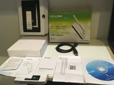Лот: 14168063. Фото: 1. Wi-Fi адаптер TP-LINK TL-WN722N... WiFi, Bluetooth адаптеры