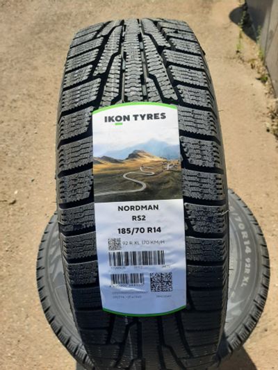 Лот: 23342112. Фото: 1. 185/70 R14 92R Nokian Tyres Nordman... Шины